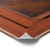 Fake für Bergseen Poster (Ecke)