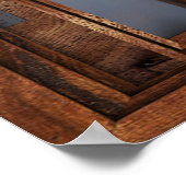 Fake für Bergseen Poster (Ecke)