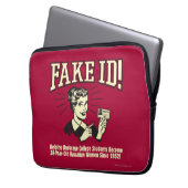 Fake-ID: Uni von minderjährigen Hawaii Laptopschutzhülle (Vorderseite Links)