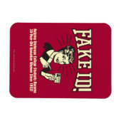 Fake-ID: Uni von minderjährigen Hawaii Magnet (Horizontal)