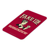 Fake-ID: Uni von minderjährigen Hawaii Magnet (Linke Seite)