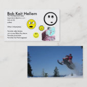 Fake Identifikation Visitenkarte (Vorne/Hinten)