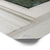 Fake Imitate Fenster Illusion Realistische Wüstena Poster (Ecke)