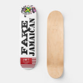 FAKE JAMAICAN (BLKYNKE Skateboard) Skateboard (Vorderseite)