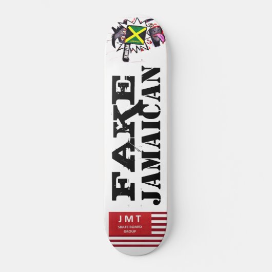 FAKE JAMAICAN (BLKYNKE Skateboard) Skateboard (Vorderseite)