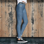 Fake Jeans Leggings<br><div class="desc">Denn wenn du will,  Jeans zu tragen,  aber nicht will,  wirklich Jeans zu tragen.</div>