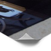 Fake-Kamin Poster (Ecke)