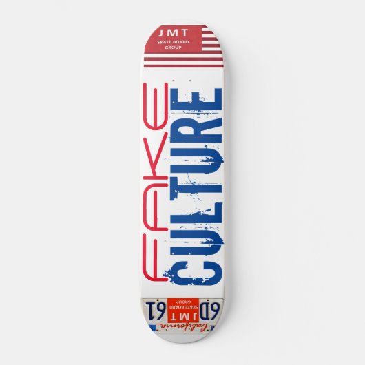 FAKE KULTUR / TST Skateboard (Vorderseite)