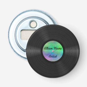 Fake-kundenspezifische Vinylaufzeichnung Flaschenöffner