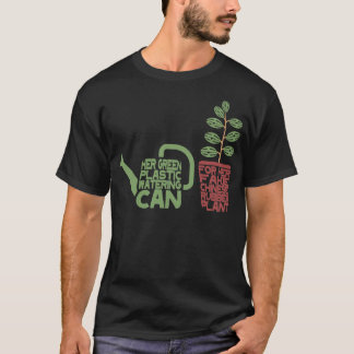 Fake-Kunststoffbäume Alternative Rock-Design T-Shirt