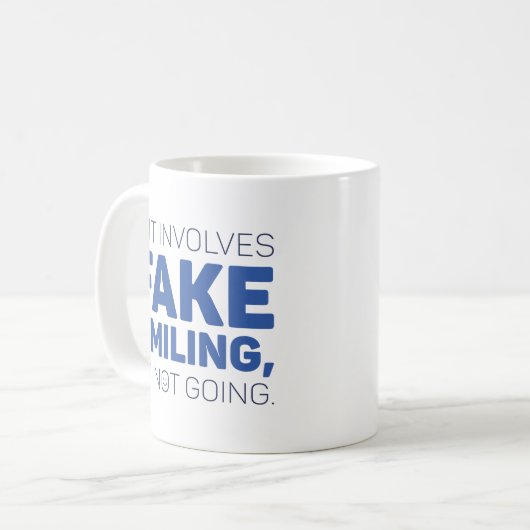 Fake lächeln kaffeetasse (Vorderseite Links)