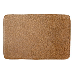 Fake-Leder-Look Badematte