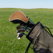 Fake-Leder-Look Golf Headcover (In SItu)