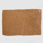 Fake-Leder-Look Golfhandtuch (Horizontal)