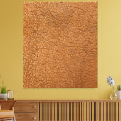 Fake-Leder-Look Leinwanddruck (Insitu (Wohnzimmer))