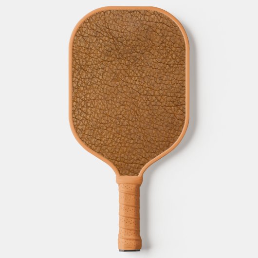 Fake-Leder-Look Pickleball Schläger (Vorderseite)