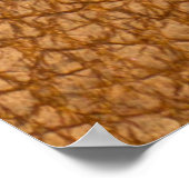 Fake-Leder-Look Poster (Ecke)