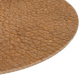 Fake-Leder-Look Schneidebrett (Ecke)