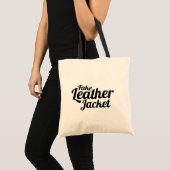 Fake-lederne Jacke - Taschen-Tasche Tragetasche (Vorderseite (Produkt))