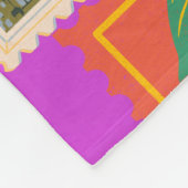 Fake Masterpiece Random Briefmarke Collage Collect Fleecedecke (Ecke)