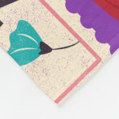 Fake Masterpiece Random Briefmarke Collage Collect Fleecedecke (Ecke)