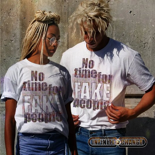 FAKE MENSCHEN | Grunge | Pastelle | Text-verwandt T-Shirt