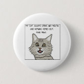 Fake Mews Knopf Button (Vorderseite)