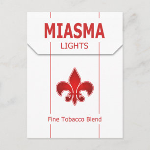 Fake Miasma Brand Postkarte