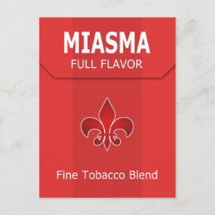 Fake Miasma Brand Postkarte