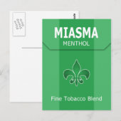 Fake Miasma Brand Postkarte (Vorne/Hinten)