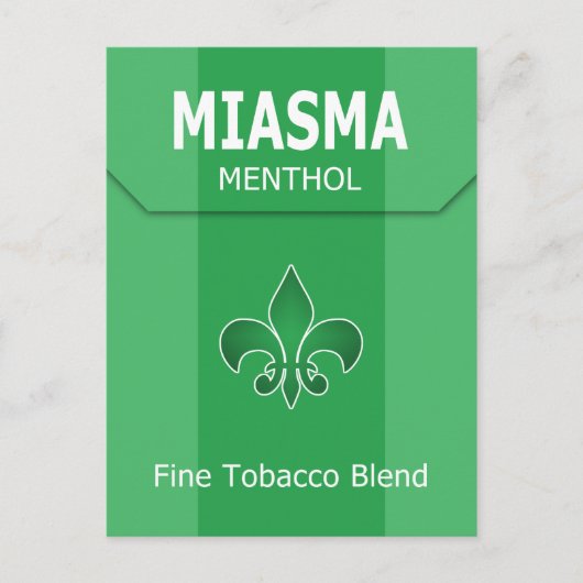 Fake Miasma Brand Postkarte (Vorderseite)