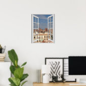 Fake "Mittelmeerraum" Poster (Heimbüro)