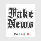 Fake News Aufkleber (Blatt)