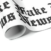 Fake News Geschenkpapier (Rolleneckpunkt)