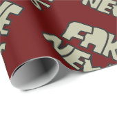 Fake News Geschenkpapier (Rolleneckpunkt)