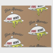 Fake News Geschenkpapier (Flach)