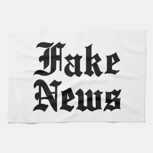 Fake News Geschirrtuch (Horizontal)