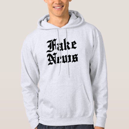 Fake News Hoodie (Vorderseite)