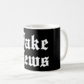Fake News Kaffeetasse (VorderseiteRechts)