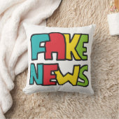 Fake News Kissen (Decke)