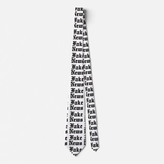 Fake News Krawatte (Vorderseite)