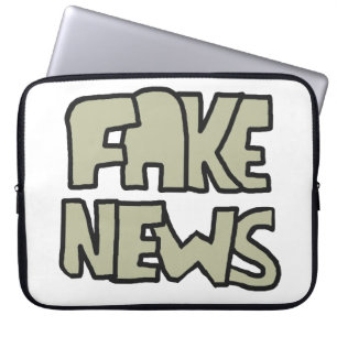 Fake News Laptopschutzhülle