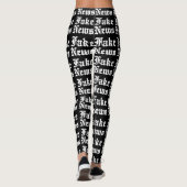 Fake News Leggings (Rückseite)