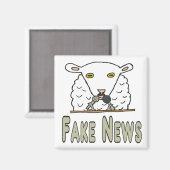 Fake News Magnet (Vorderseite/Rückseite)