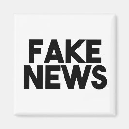 Fake News modische Post Truth Magnet