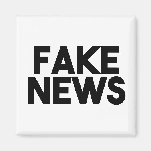 Fake News modische Post Truth Magnet (Vorne)