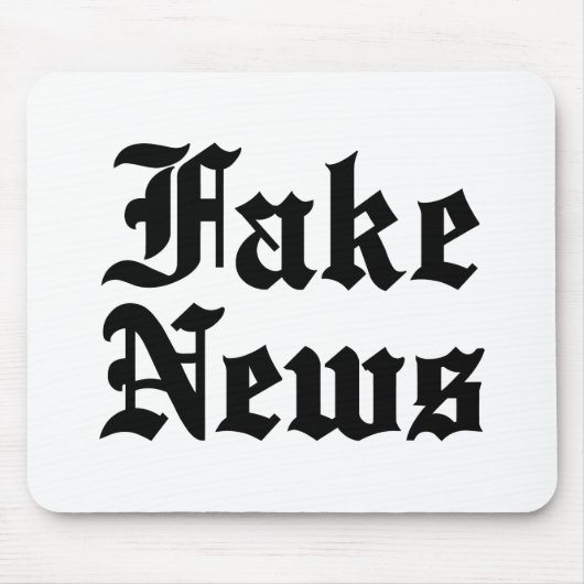 Fake News Mousepad (Vorne)