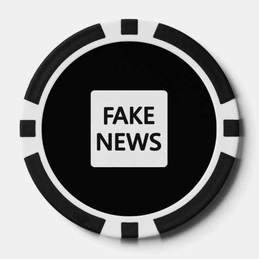 FAKE NEWS POKER CHIPS (Vorderseite)