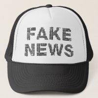 Fake News Propaganda Word Art Statement
