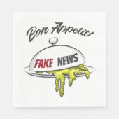 Fake News Serviette (Vorderseite)